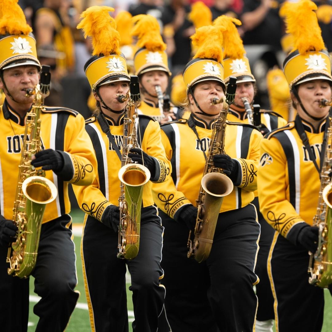 Monmouth's Zayda Martin Joins Iowa Hawkeye Marching Band Prairie