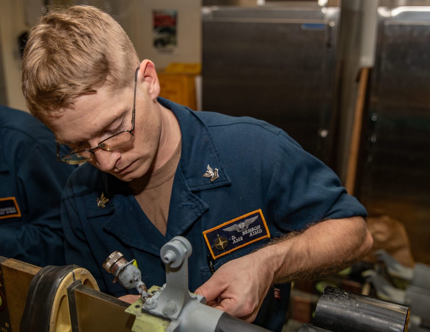 Galesburg Native Conducts Helicopter Maintenance Aboard USS Gerald R galesburg-native-conducts-helicopter-maintenance-aboard-uss-gerald-r
