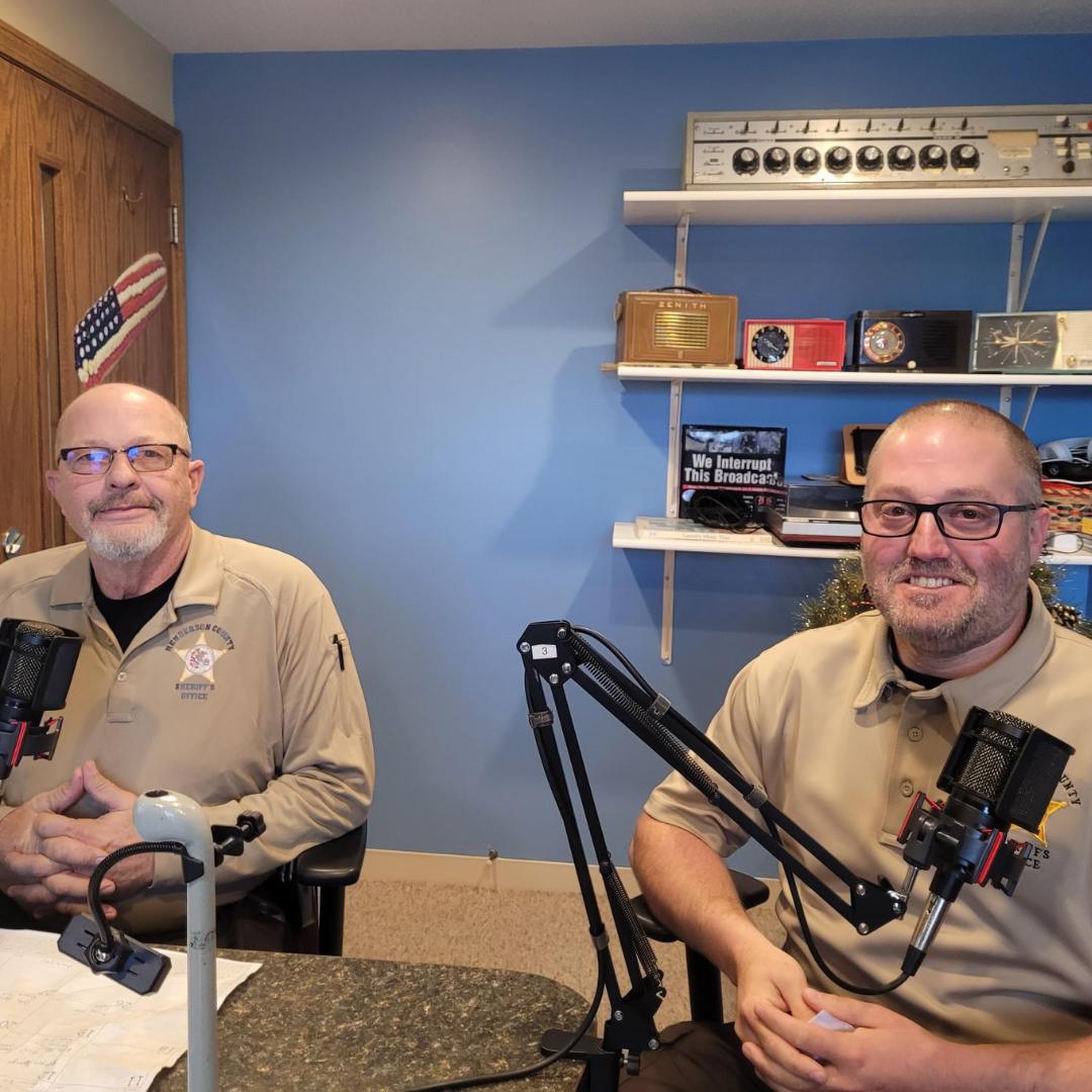 Henderson County Sheriff Matthew Link and Chief Deputy Dave Staley ...