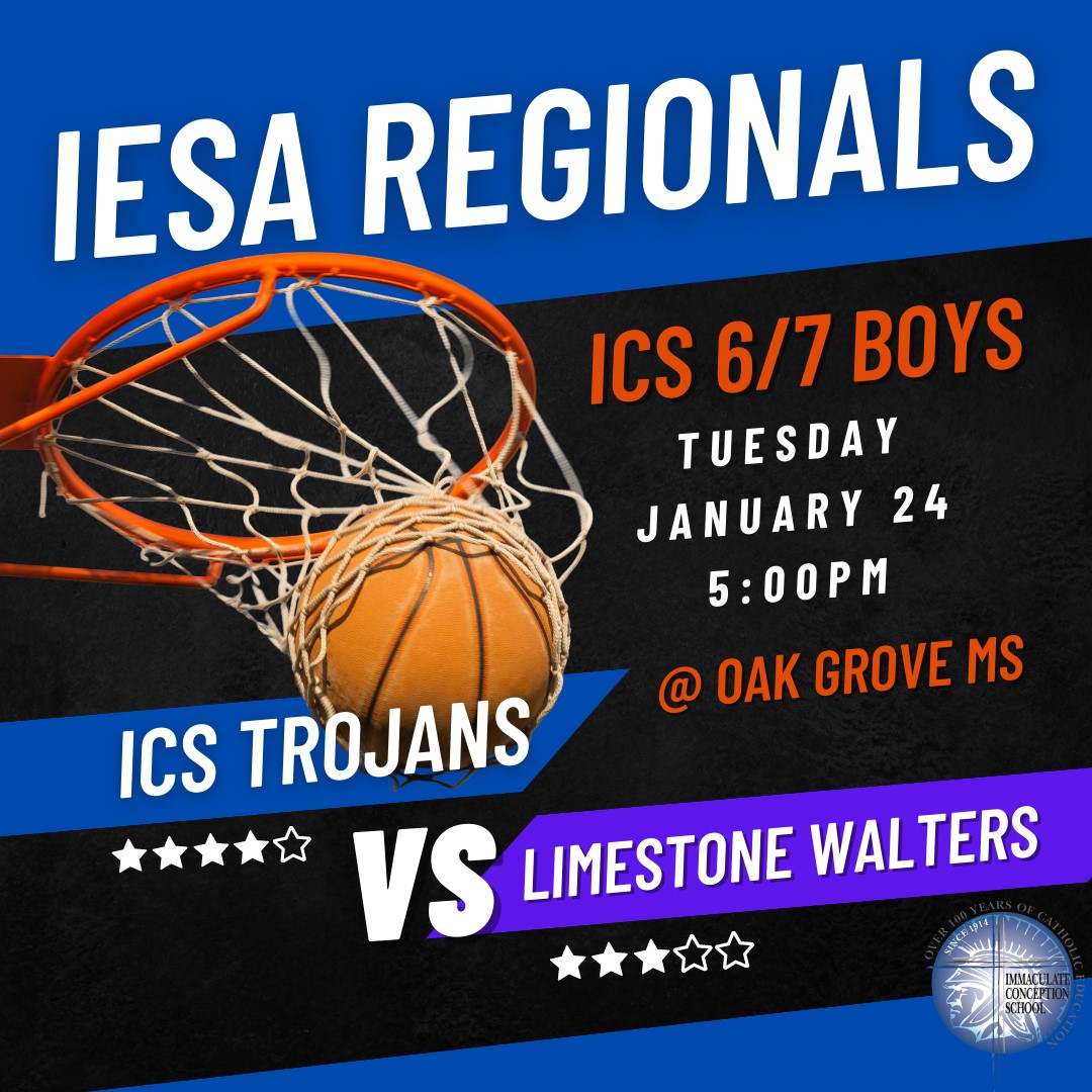 ICS Trojans Begin IESA Boys Basketball Regionals Tonight Against