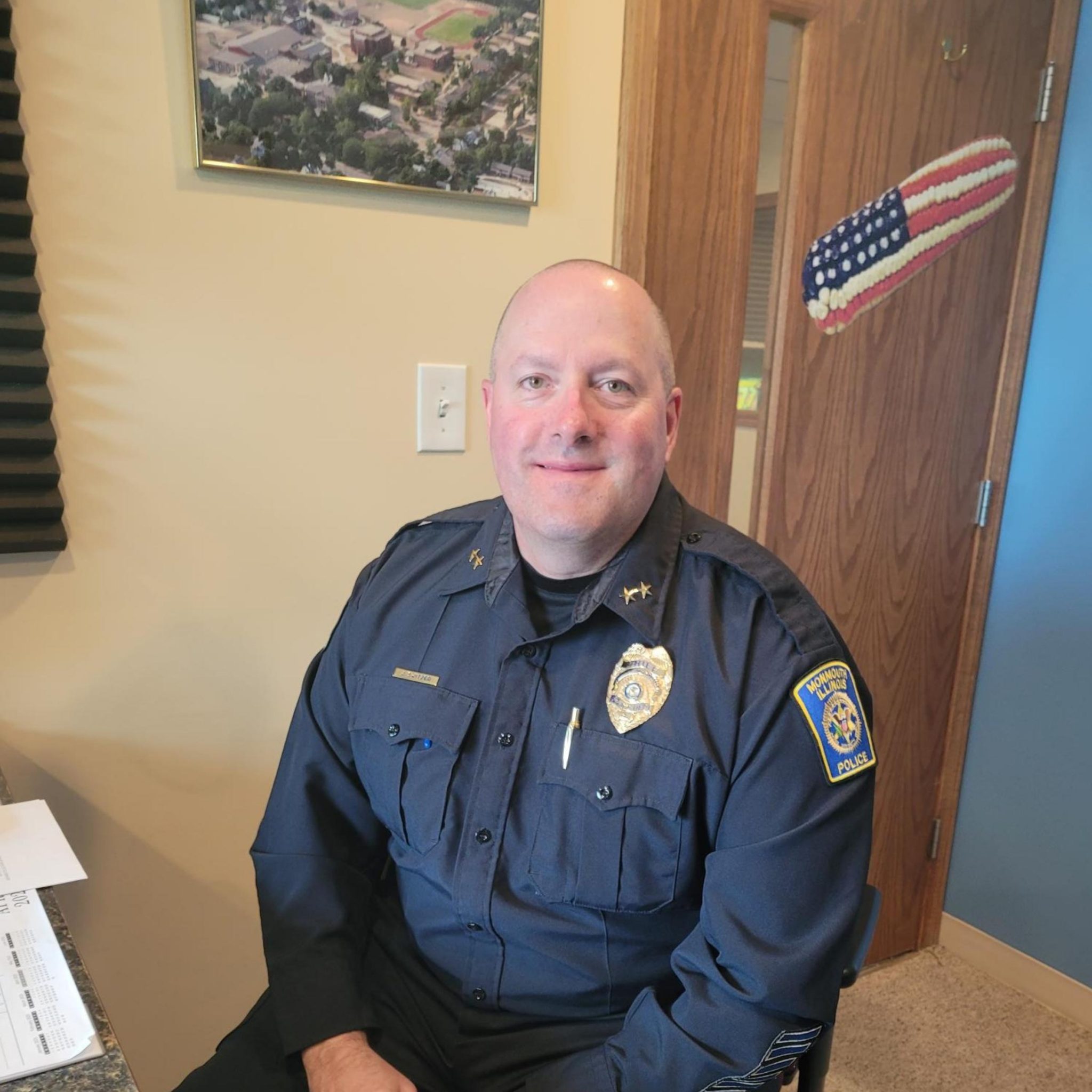 Monmouth Police Chief Joe Switzer | Prairie Communications, LLC