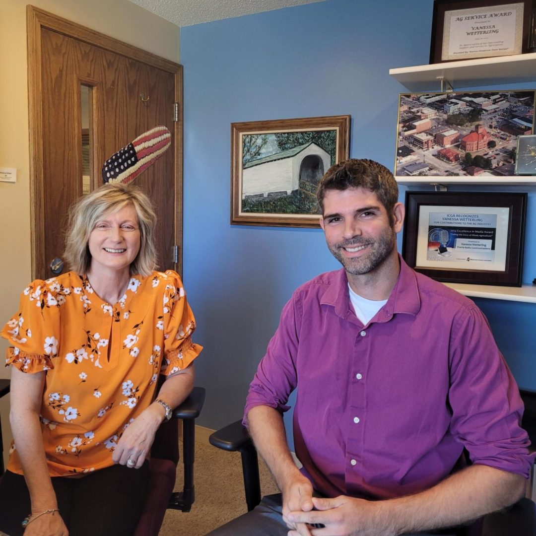 Bank of Stronghurst President and CEO Stacie Newberry and Farm Loan