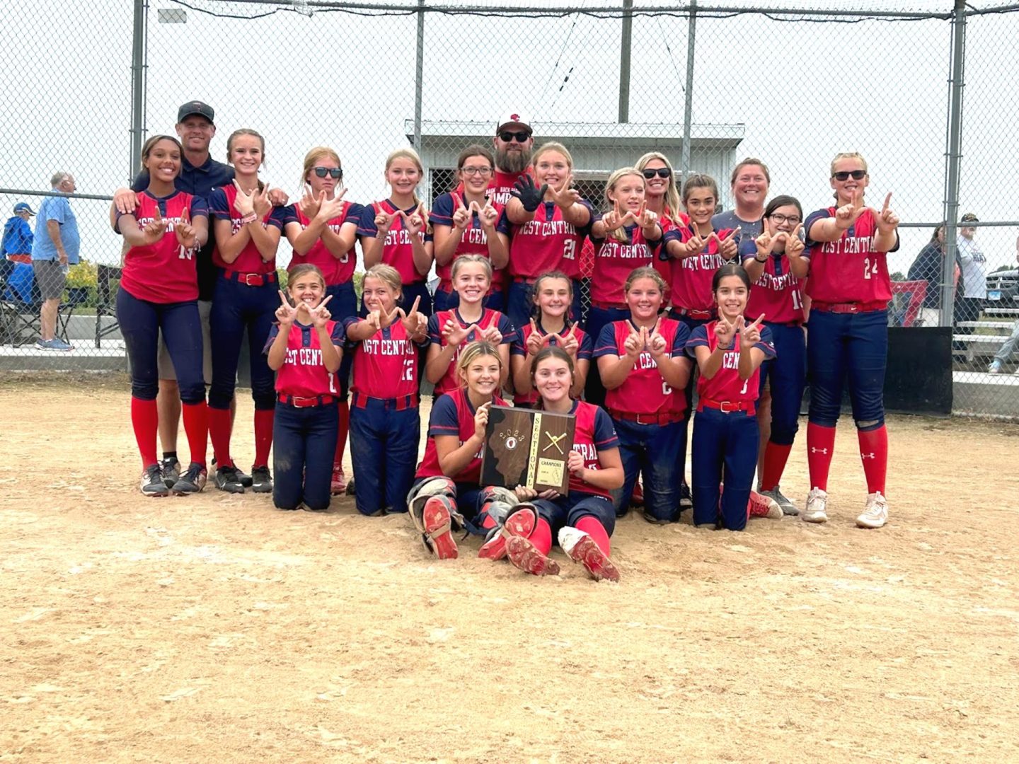 West Central Heat Junior High Softball Headed to IESA State Finals