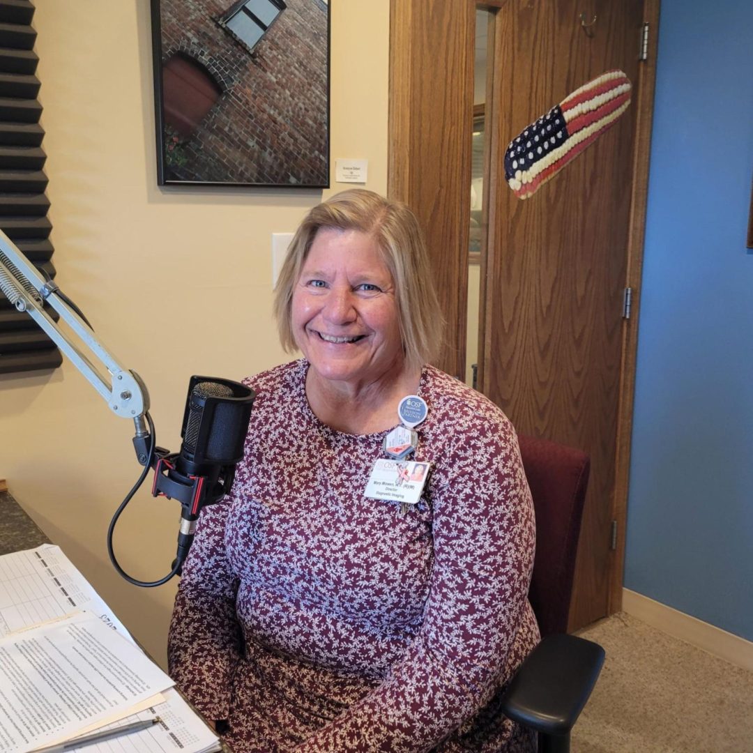 OSF HealthCare Director of Diagnostic Imaging Mary Mowen Prairie