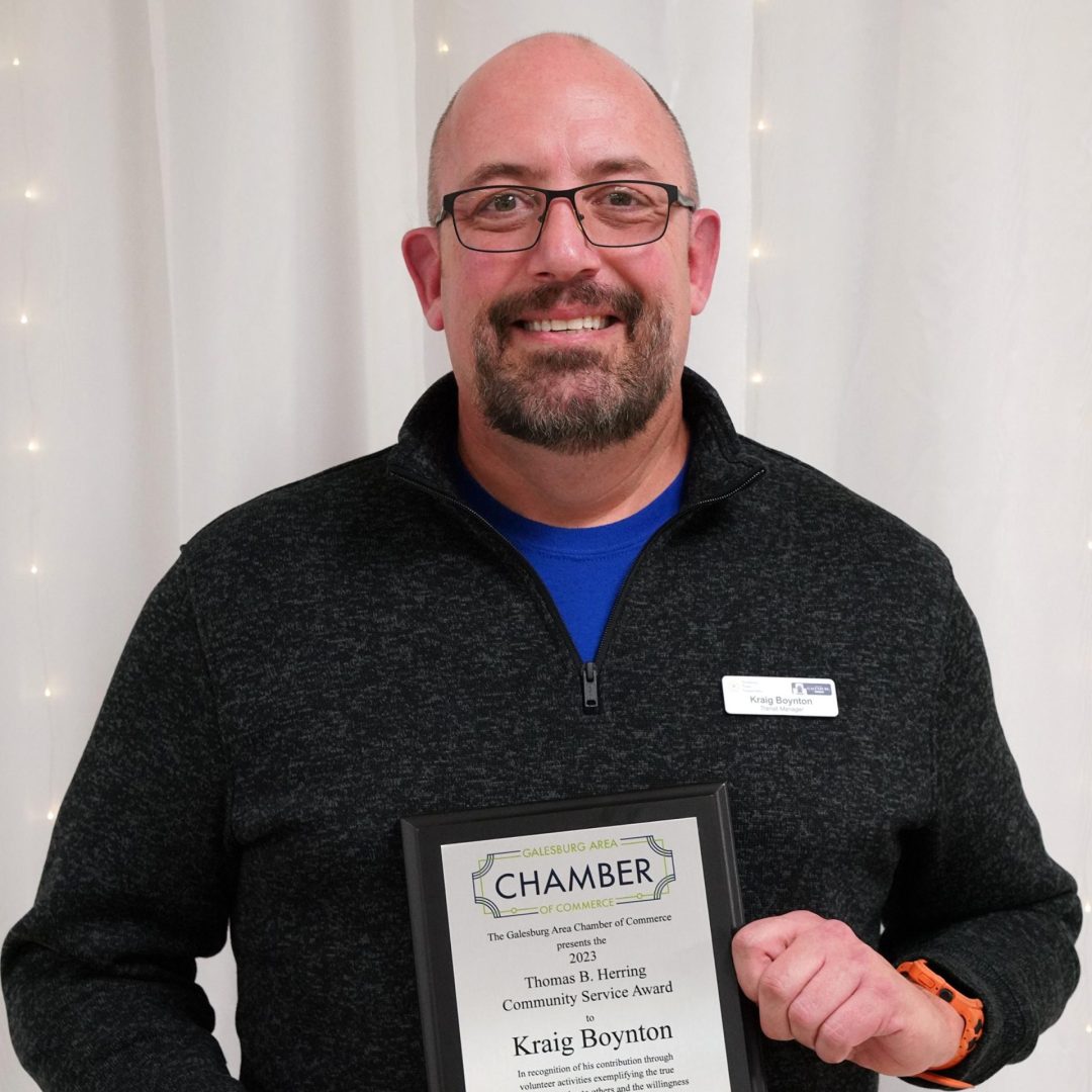 Galesburg Area Chamber Announces Kraig Boynton As The 2023 Thomas B ...