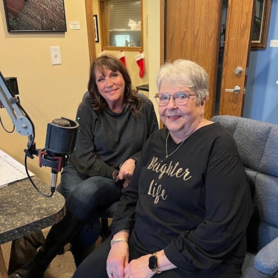 Dana Johnson and Mary Spring with the Brighter Life Bookstore in ...