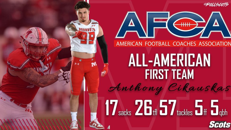 Cikauskas Named AFCA FirstTeam AllAmerican Prairie Communications, LLC