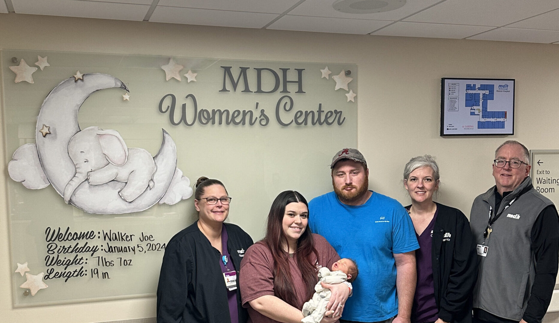 MDH Announces First Baby Of 2024 Prairie Communications LLC   MDHNewYearBaby24group Scaled 