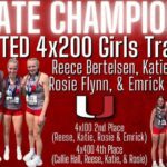 United Red Storm Girls Track and Field Place 8th as a Team at IHSA State Finals; 4×200 Relay Breaks State Record