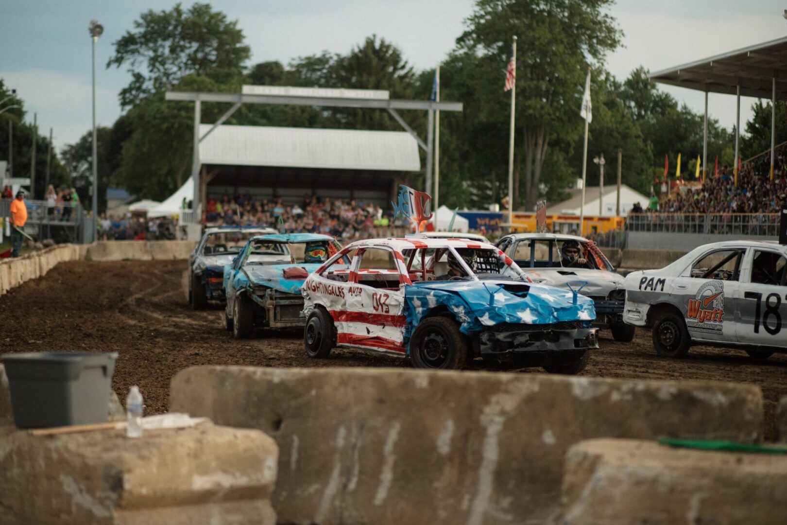 Figure 8 Racing Fair Abingdon Community Fall Festival Hosts Figure 8 Demo Derby Race ...