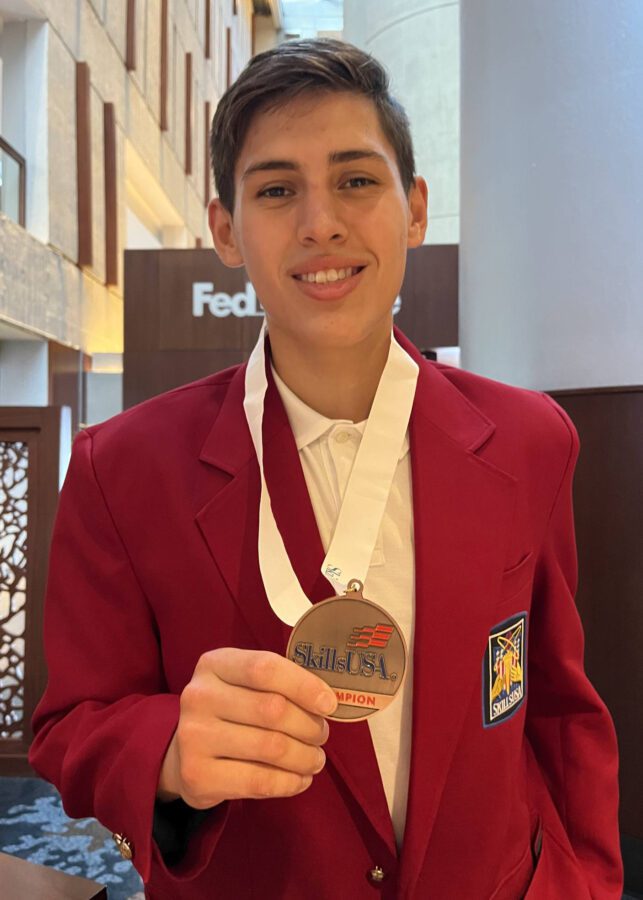 Sandburg’s Gerard Wins Bronze for Masonry at SkillsUSA Championships ...