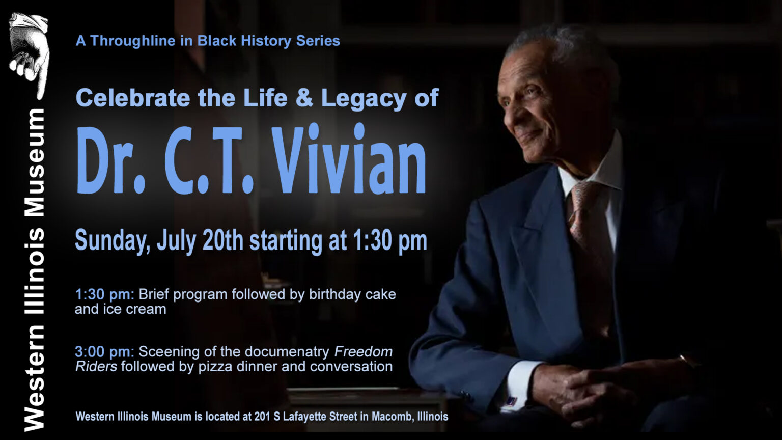 Celebrate the Life and Legacy of Dr. C.T. Vivian | Prairie ...