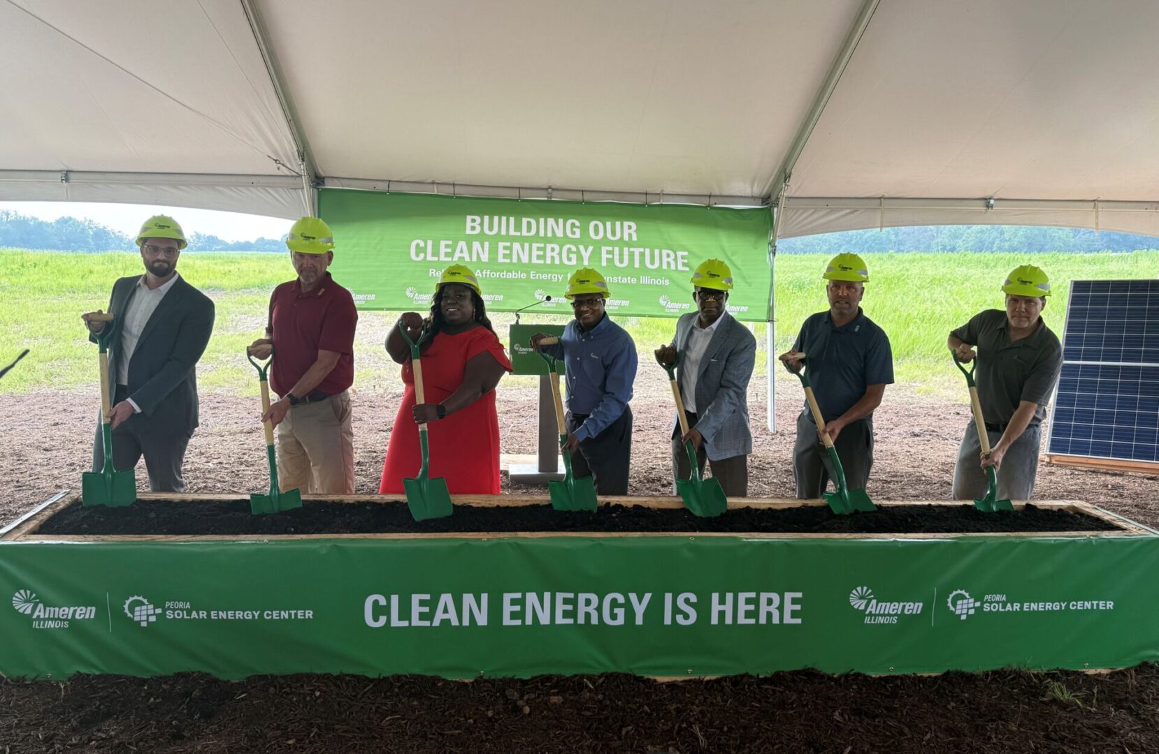 Ameren Illinois Begins Construction on Peoria Solar Energy Center