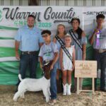 Keenan Wins Warren County 4-H and Junior Goat Show