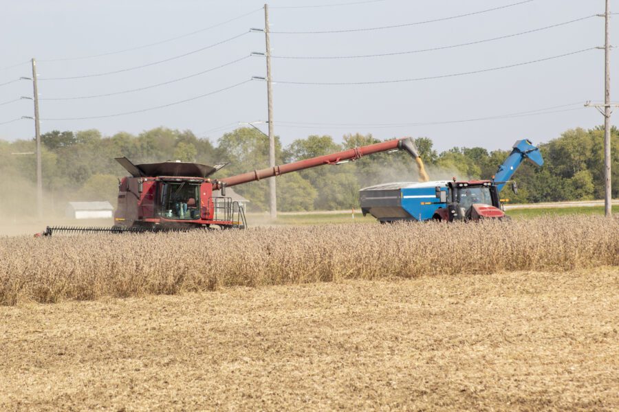 combine, tractor