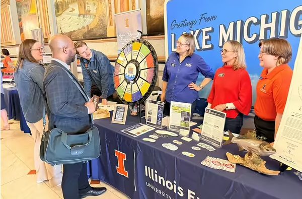 Illinois Extension and 4-H Showcase Statewide Impact at Inaugural Day