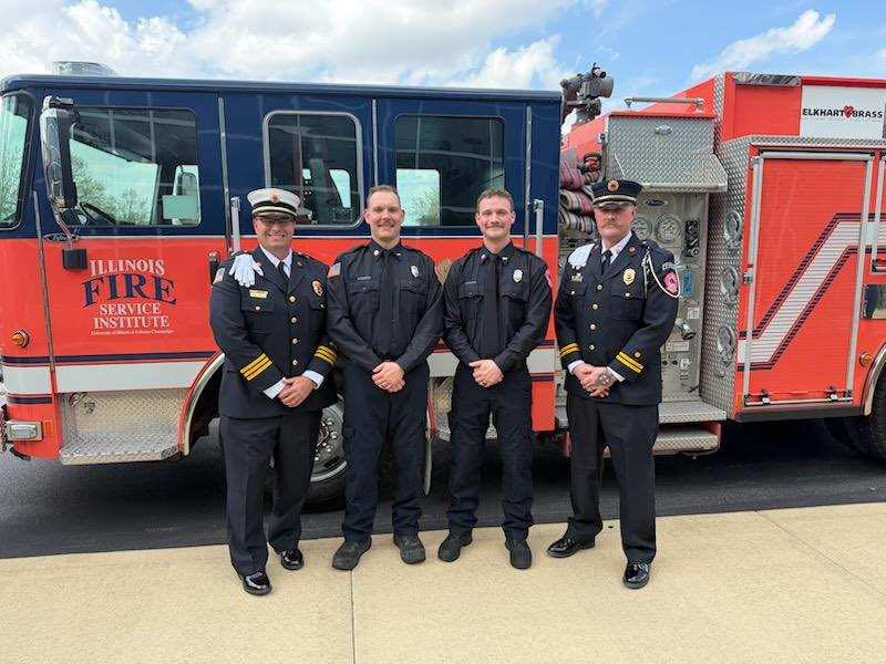 April Reed Firefighter Monmouth Firefighters Ketchum and Reed Complete IFSI Academy | Prairie ...