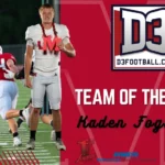 Monmouth College’s Foglesong Named D3 Team of the Week